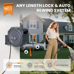 Giraffe Tools Retractable Garden Hose… — Photo 2