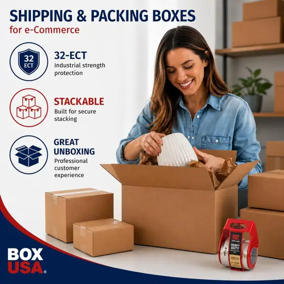 BOX USA Medium Boxes Holds… — Photo 2
