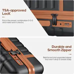UKEIN Luggage Sets 3Piece, Carry… — Photo 4