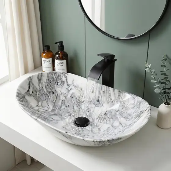 24 14 Inch Ceramic Bathroom… — Photo 1