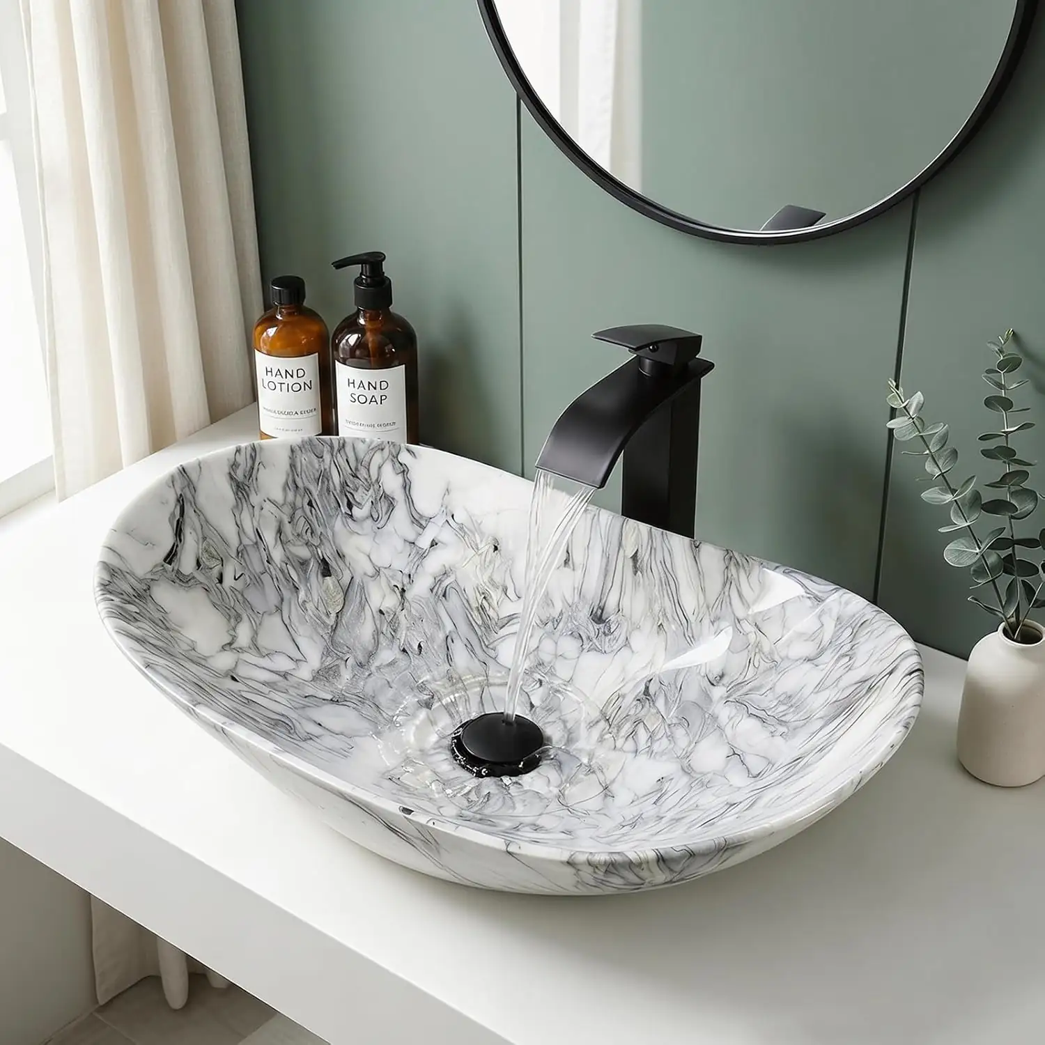 24 14 Inch Ceramic Bathroom… — Photo 1