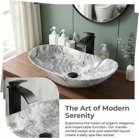 24 14 Inch Ceramic Bathroom… — Photo 3