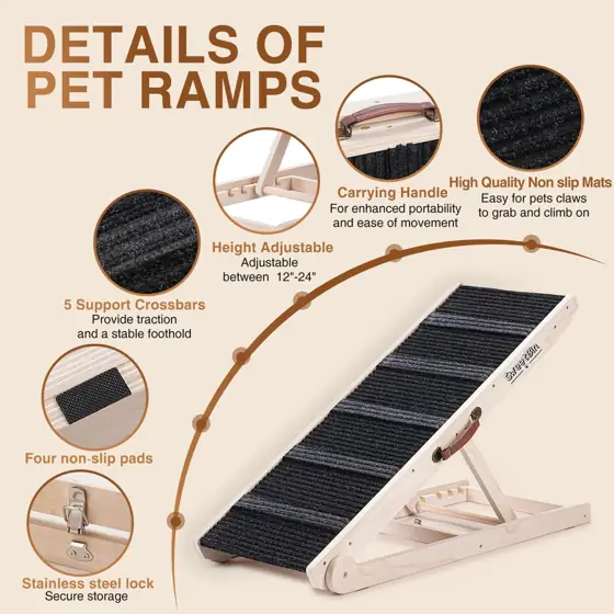 Dog Ramp for Bed -… — Photo 2