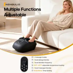 NEWBULIG Foot Massager with Heat,… — Photo 2