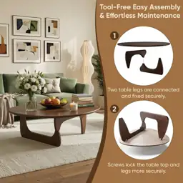 SoulNest Mid Century Small Walnut… — Photo 4