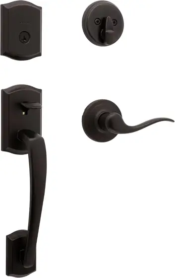 Kwikset CP818PTHTNL-11PS Prescott Exterior Handleset… — Photo 1
