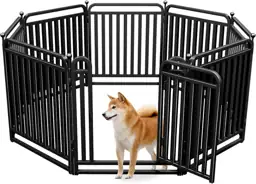 Puppy Playpen Dog Fence -… — Photo 1
