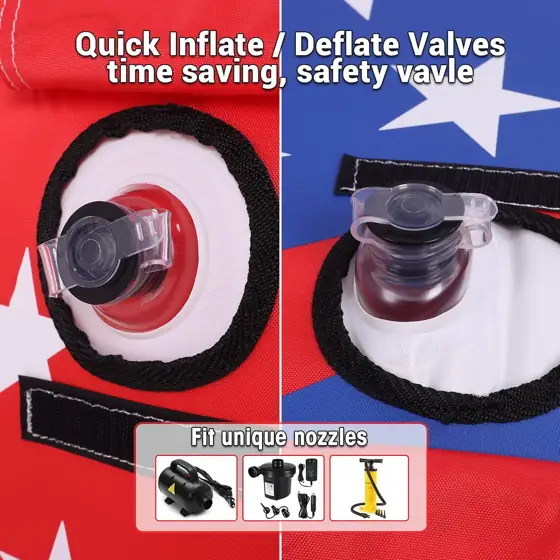 ZOOMBROS Towable Tubes for Boating,… — Photo 4