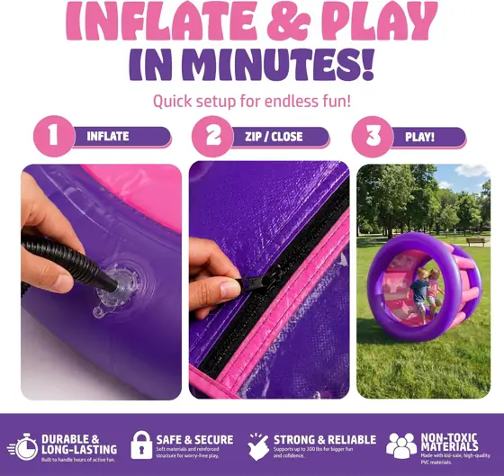 Playland 67" Giant Inflatable Land… — Photo 4