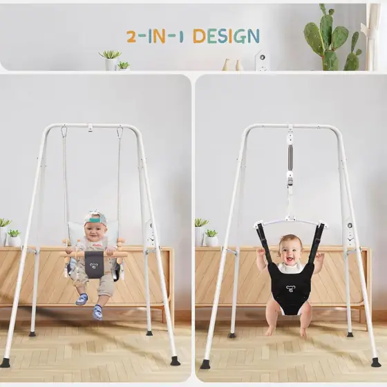 RAGOZONERY 2-in-1 Baby Jumper with… — Photo 2