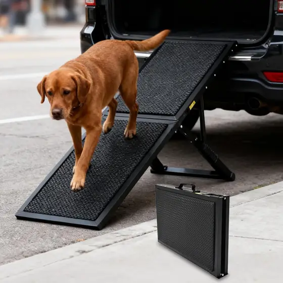 Dog Ramp for Car 49.4x16.1in,… — Photo 1