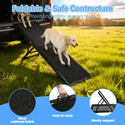 Dog Ramp for Car 49.4x16.1in,… — Photo 2
