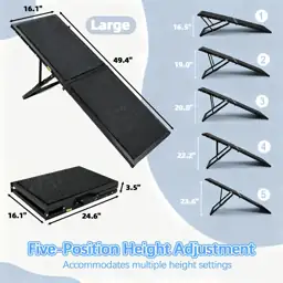 Dog Ramp for Car 49.4x16.1in,… — Photo 3