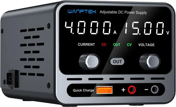 DC Power Supply 0-15V/0-4A Adjustable,… — Photo 1