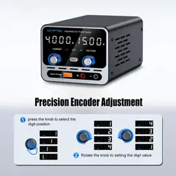 DC Power Supply 0-15V/0-4A Adjustable,… — Photo 2