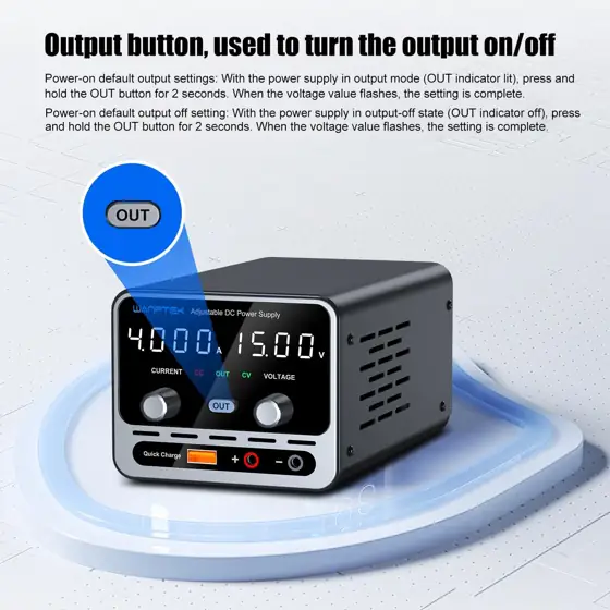 DC Power Supply 0-15V/0-4A Adjustable,… — Photo 3
