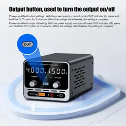 DC Power Supply 0-15V/0-4A Adjustable,… — Photo 3