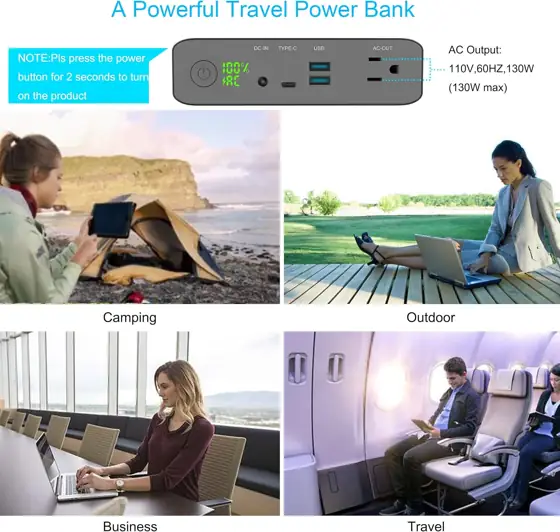AC Outlet Portable Charger 60000mAh… — Photo 2