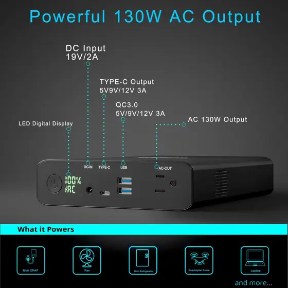 AC Outlet Portable Charger 60000mAh… — Photo 3