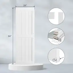 SMARTSTANDARD 24"x84" Sliding Door, 4FT… — Photo 3