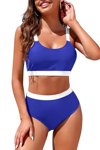 Womens High Waisted Bikini Set… — Photo 1