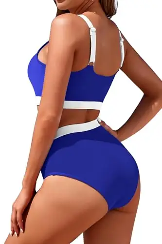 Womens High Waisted Bikini Set… — Photo 2