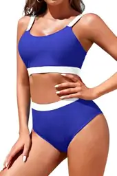Womens High Waisted Bikini Set… — Photo 4