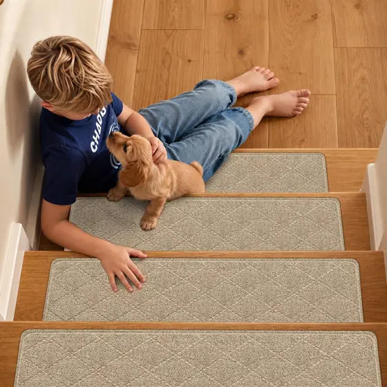 Stair Treads Non-Slip for Wooden… — Photo 2