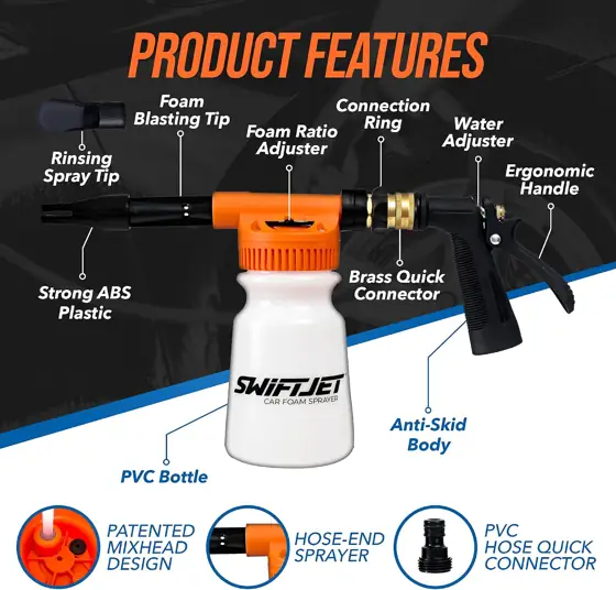 SwiftJet Car Wash Foam Gun… — Photo 4