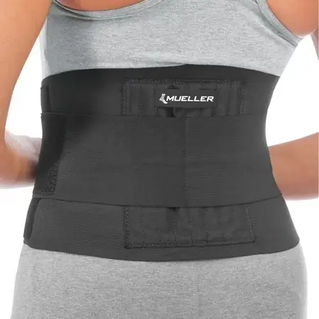 Mueller Adjustable Back Brace, Black,… — Photo 1