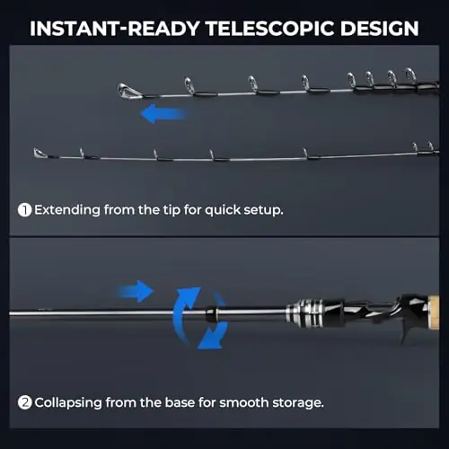 KastKing Megatron Titanium Telescopic Spinning… — Photo 4