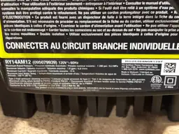 RYOBI 1200 PSI 1.8 GPM… — Photo 7