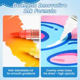 Guangna Acrylic Paint Markers, Brush… — Photo 3