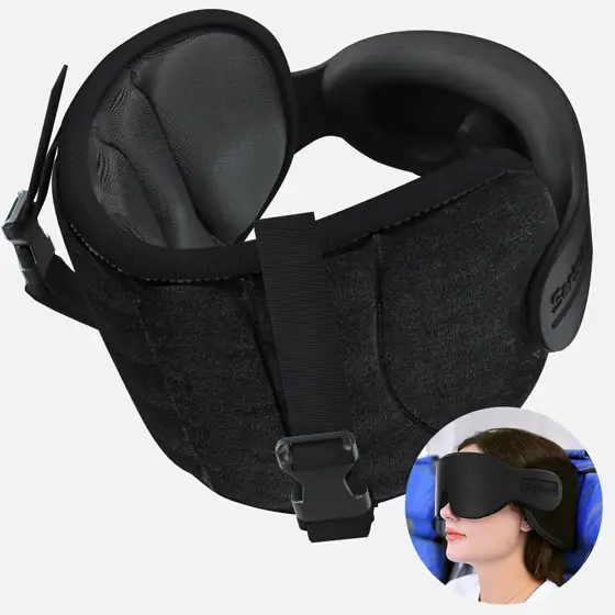 SARISUN Travel Pillows for Airplanes,… — Photo 1