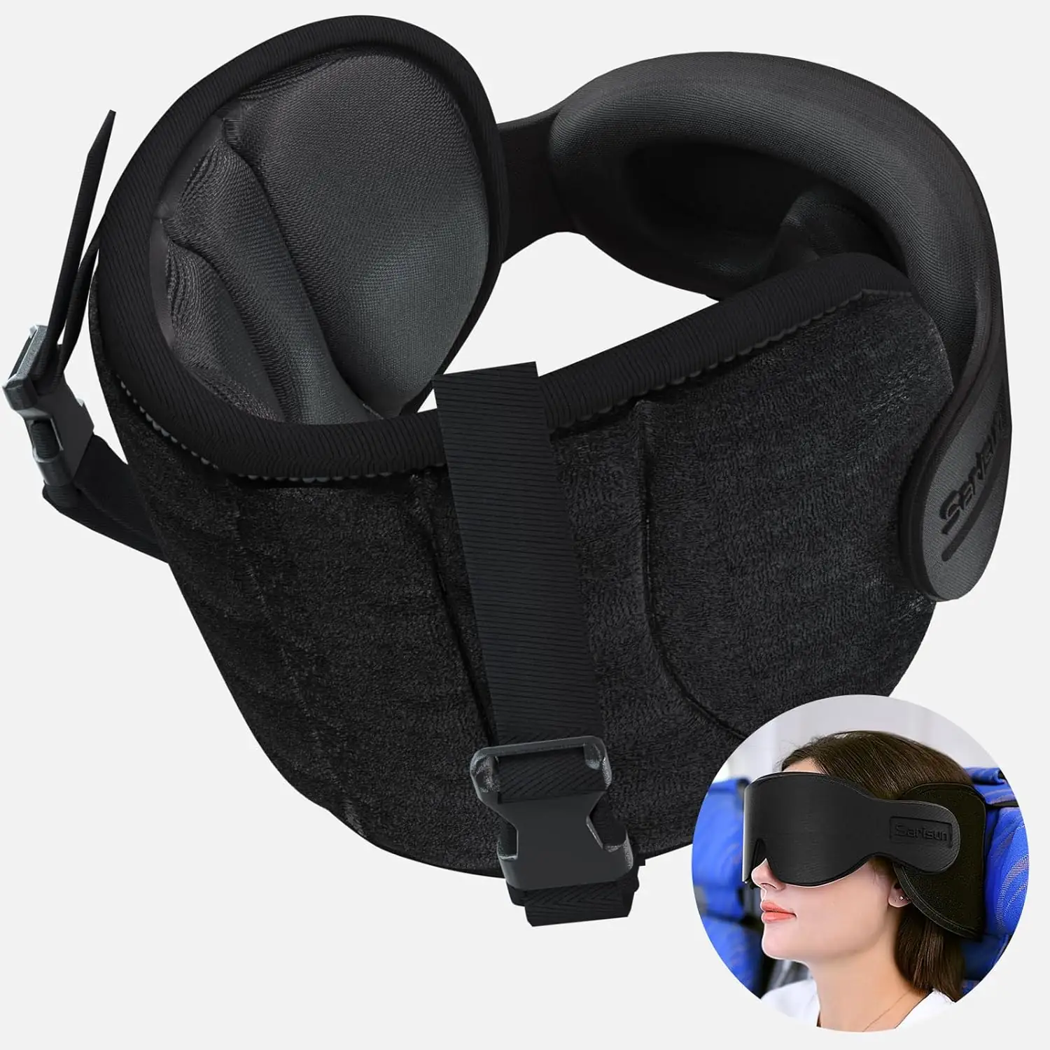 SARISUN Travel Pillows for Airplanes,… — Photo 1