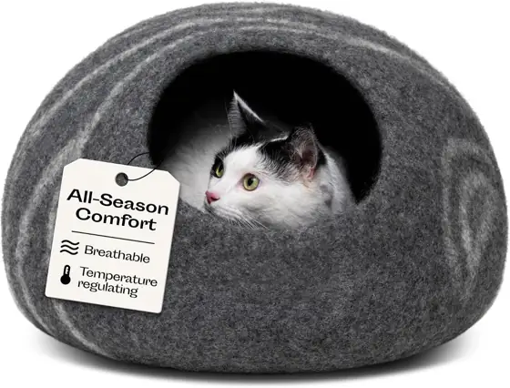MEOWFIA Cat Cave - Merino… — Photo 1