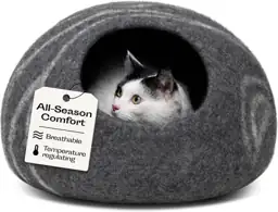 MEOWFIA Cat Cave - Merino… — Photo 1