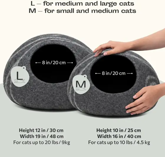 MEOWFIA Cat Cave - Merino… — Photo 2