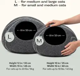 MEOWFIA Cat Cave - Merino… — Photo 2