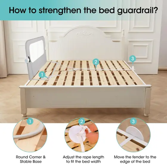 NUTIKAS Baby Bed Rail Guard… — Photo 4