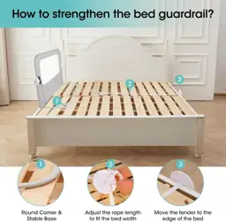 NUTIKAS Baby Bed Rail Guard… — Photo 4