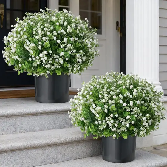 2 Set Artificial Eucalyptus &… — Photo 1