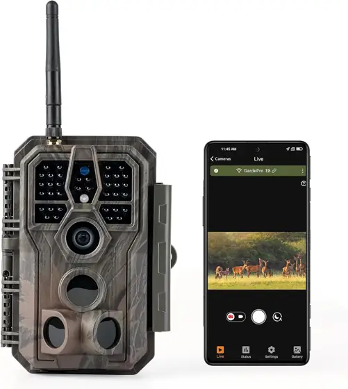 GardePro E8 WiFi Bluetooth Trail… — Photo 1