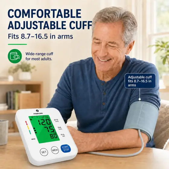 Upper Arm Blood Pressure Monitor,… — Photo 4