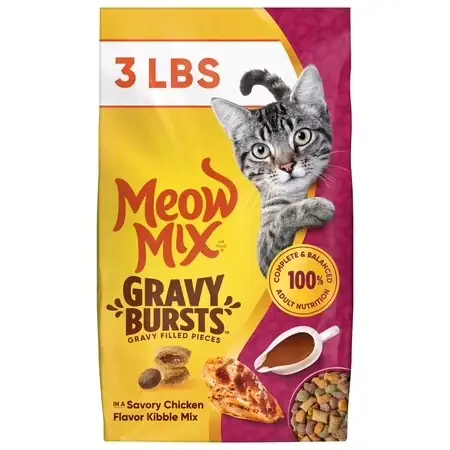 Meow Mix Gravy Bursts, Savory… — Photo 1