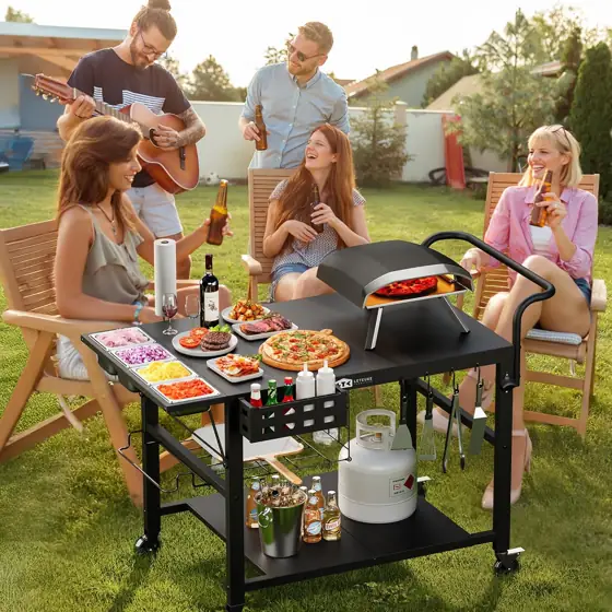 Pizza Oven Table Stand, Outdoor… — Photo 2