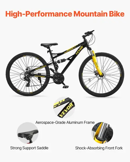 VEVOR MTB for Men/Women, 20/26/29… — Photo 3