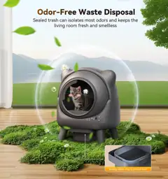 FEELNEEDY Automatic Self-Cleaning Litter Box… — Photo 3