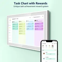 Digital Calendar 21.5-Inch Calendar &… — Photo 3