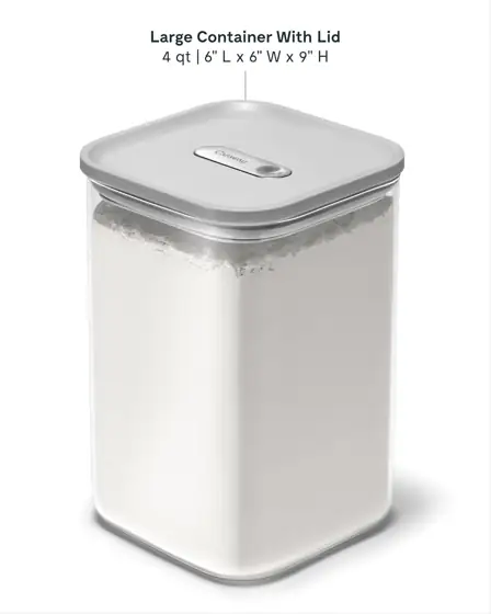 Caraway 4 qt Glass Airtight… — Photo 3